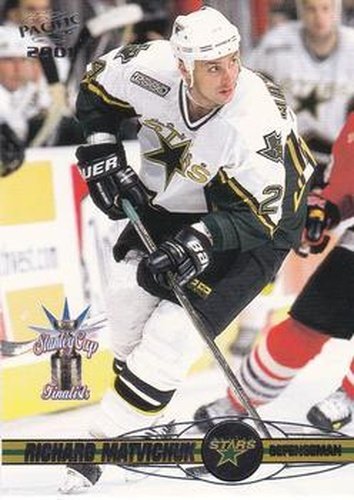 #136 Richard Matvichuk - Dallas Stars - 2000-01 Pacific Hockey