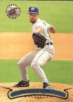#136 Ricky Bones - Milwaukee Brewers - 1996 Stadium Club Baseball