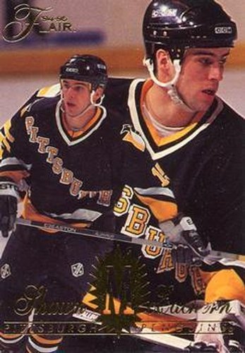 #136 Shawn McEachern - Pittsburgh Penguins - 1994-95 Flair Hockey