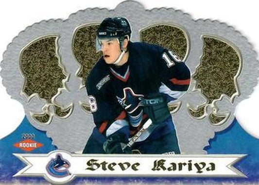 #136 Steve Kariya - Vancouver Canucks - 1999-00 Pacific Crown Royale Hockey