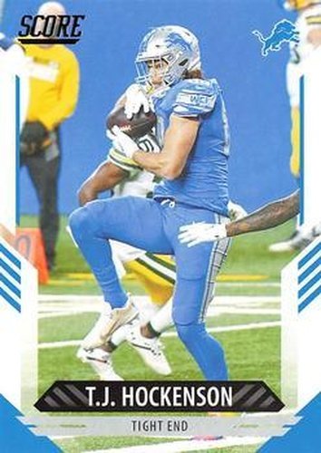 #136 T.J. Hockenson - Detroit Lions - 2021 Score Football