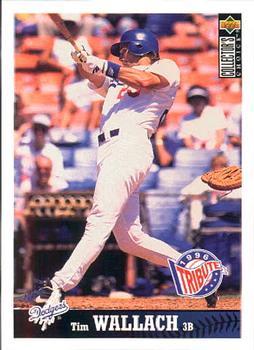 #136 Tim Wallach - Los Angeles Dodgers - 1997 Collector's Choice Baseball