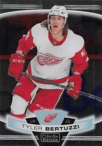 #136 Tyler Bertuzzi - Detroit Red Wings - 2019-20 O-Pee-Chee Platinum Hockey