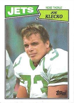#136 Joe Klecko - New York Jets - 1987 Topps Football