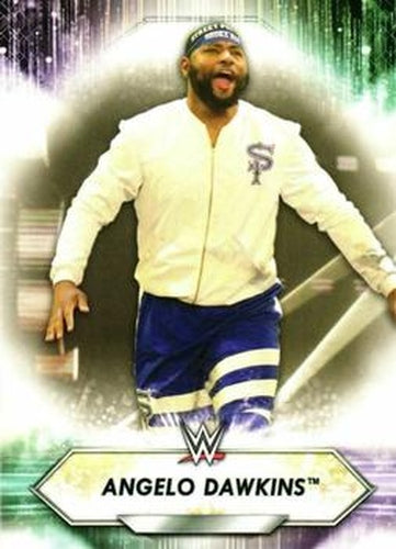 #136 Angelo Dawkins - 2021 Topps WWE Wrestling