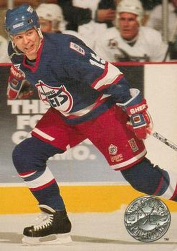 #136 Pat Elynuik - Winnipeg Jets - 1991-92 Pro Set Platinum Hockey