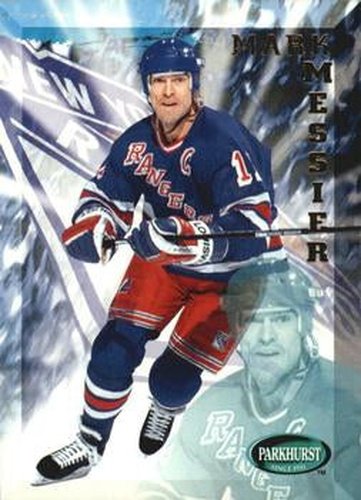 #136 Mark Messier - New York Rangers - 1995-96 Parkhurst International Hockey