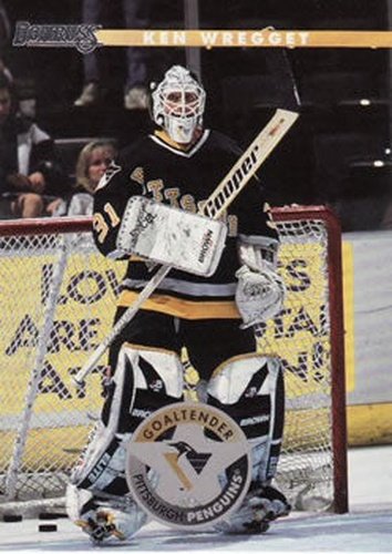 #136 Ken Wregget - Pittsburgh Penguins - 1996-97 Donruss Hockey
