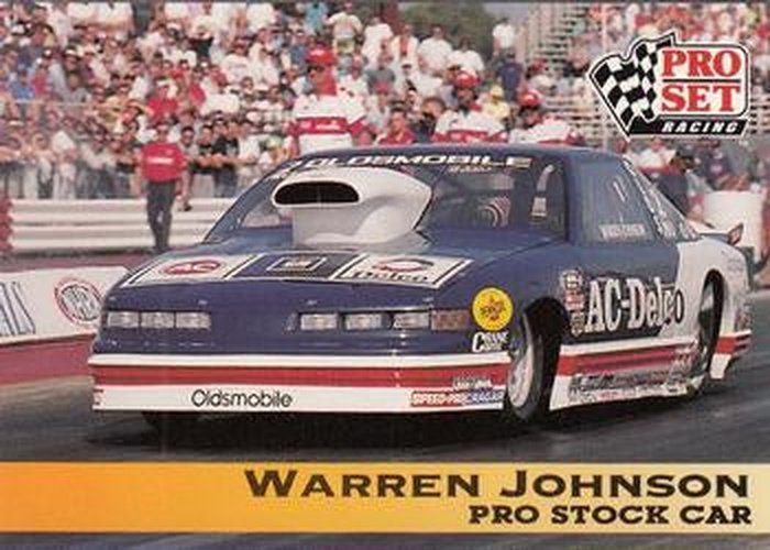 #136 Warren Johnson's Car - 1992 Pro Set NHRA Racing