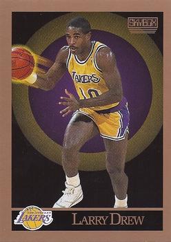 #136 Larry Drew - Los Angeles Lakers - 1990-91 SkyBox Basketball