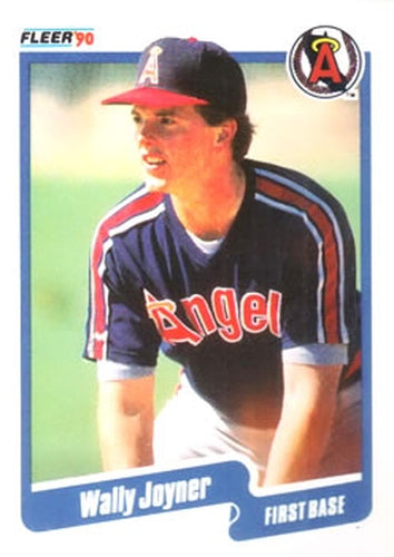 #136 Wally Joyner - California Angels - 1990 Fleer USA Baseball