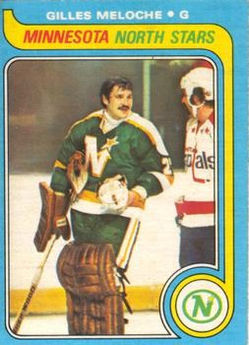 #136 Gilles Meloche - Minnesota North Stars - 1979-80 O-Pee-Chee Hockey