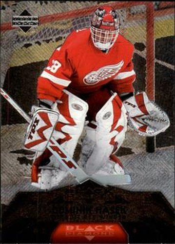 #136 Dominik Hasek - Detroit Red Wings - 2007-08 Upper Deck Black Diamond Hockey