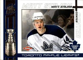 #136 Matt Stajan - Toronto Maple Leafs - 2003-04 Pacific Quest for the Cup Hockey
