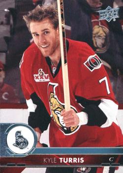 #136 Kyle Turris - Ottawa Senators - 2017-18 Upper Deck Hockey