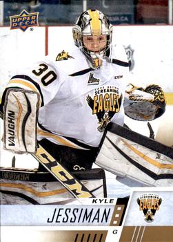 #136 Kyle Jessiman - Cape Breton Screaming Eagles - 2017-18 Upper Deck CHL Hockey