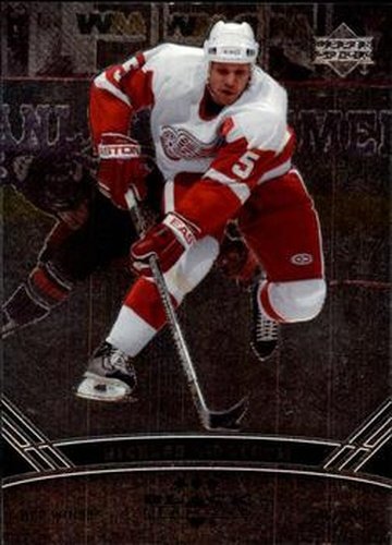 #136 Nicklas Lidstrom - Detroit Red Wings - 2006-07 Upper Deck Black Diamond Hockey
