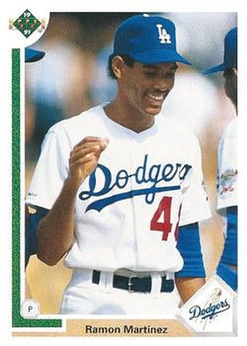 #136 Ramon Martinez - Los Angeles Dodgers - 1991 Upper Deck Baseball