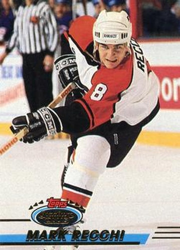#136 Mark Recchi - Philadelphia Flyers - 1993-94 Stadium Club Hockey