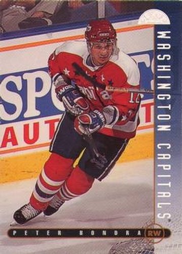 #136 Peter Bondra - Washington Capitals - 1995-96 Leaf Hockey