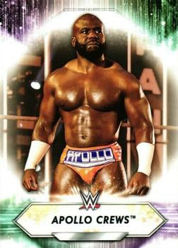 #137 Apollo Crews - 2021 Topps WWE Wrestling