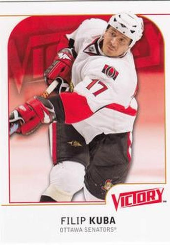 #137 Filip Kuba - Ottawa Senators - 2009-10 Upper Deck Victory Hockey