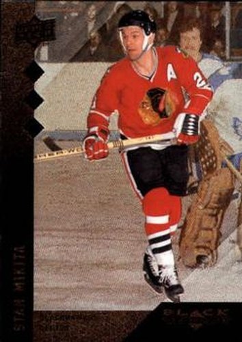 #137 Stan Mikita - Chicago Blackhawks - 2009-10 Upper Deck Black Diamond Hockey