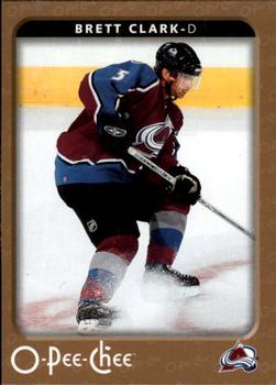 #137 Brett Clark - Colorado Avalanche - 2006-07 O-Pee-Chee Hockey