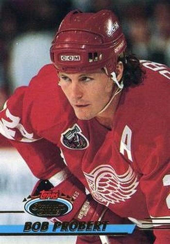 #137 Bob Probert - Detroit Red Wings - 1993-94 Stadium Club Hockey