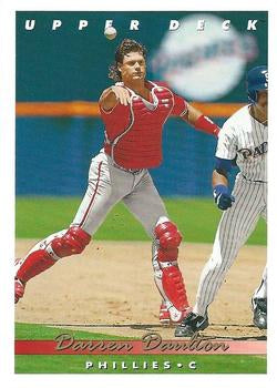 #137 Darren Daulton - Philadelphia Phillies - 1993 Upper Deck Baseball