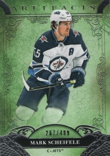#137 Mark Scheifele - Winnipeg Jets - 2020-21 Upper Deck Artifacts Hockey