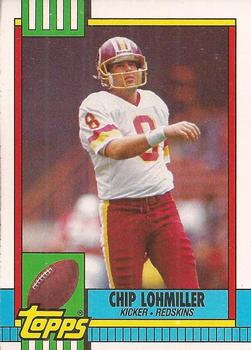 #137 Chip Lohmiller - Washington Redskins - 1990 Topps Football
