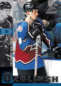 #137 Sandis Ozolinsh - Colorado Avalanche - 1997-98 Pinnacle Inside Hockey