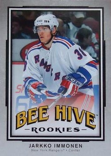 #137 Jarkko Immonen - New York Rangers - 2006-07 Upper Deck Beehive Hockey