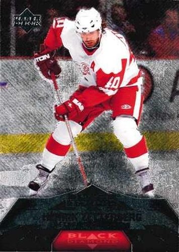 #137 Henrik Zetterberg - Detroit Red Wings - 2007-08 Upper Deck Black Diamond Hockey