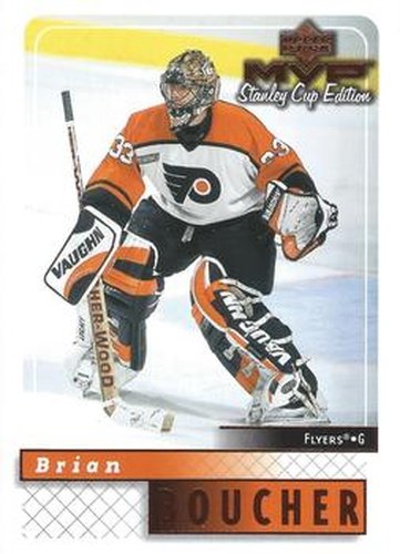 #137 Brian Boucher - Philadelphia Flyers - 1999-00 Upper Deck MVP Stanley Cup Edition Hockey