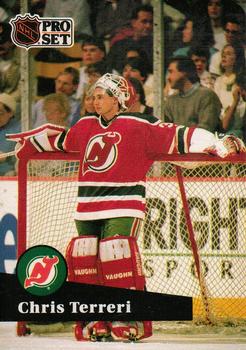 #137 Chris Terreri - 1991-92 Pro Set Hockey