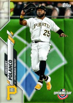 #137 Gregory Polanco - Pittsburgh Pirates - 2020 Topps Opening Day Baseball