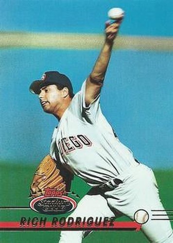 #137 Rich Rodriguez - San Diego Padres - 1993 Stadium Club Baseball