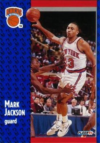 #137 Mark Jackson - New York Knicks - 1991-92 Fleer Basketball