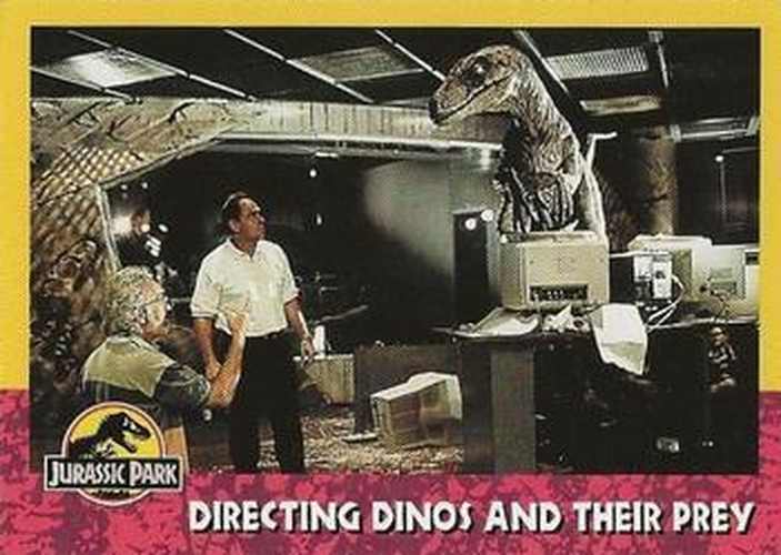 #137 Directing Dinos and Their Prey - 1993 Topps Jurassic Park