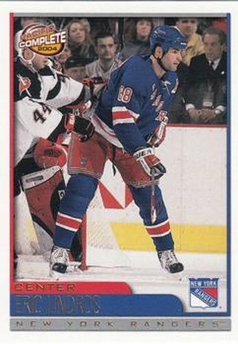 #137 Eric Lindros - New York Rangers - 2003-04 Pacific Complete Hockey