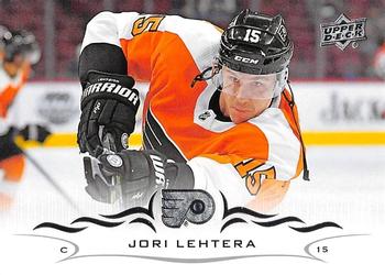 #137 Jori Lehtera - Philadelphia Flyers - 2018-19 Upper Deck Hockey
