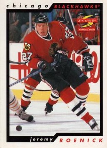 #137 Jeremy Roenick - Chicago Blackhawks - 1996-97 Score Hockey