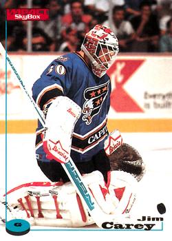 #137 Jim Carey - Washington Capitals - 1996-97 SkyBox Impact Hockey