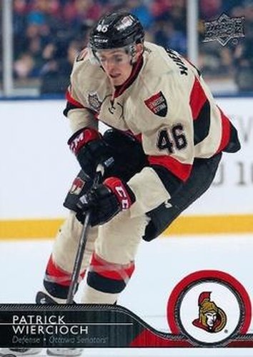 #137 Patrick Wiercioch - Ottawa Senators - 2014-15 Upper Deck Hockey