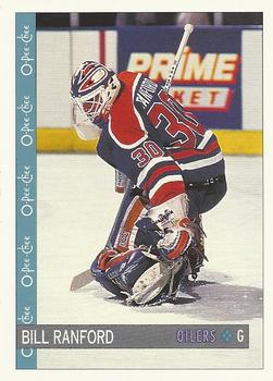 #137 Bill Ranford - Edmonton Oilers - 1992-93 O-Pee-Chee Hockey