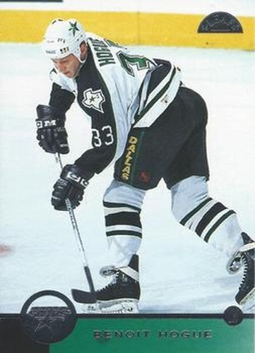 #137 Benoit Hogue - Dallas Stars - 1996-97 Leaf Hockey