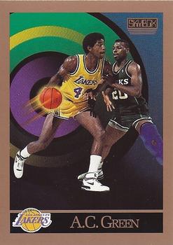 #137 A.C. Green - Los Angeles Lakers - 1990-91 SkyBox Basketball