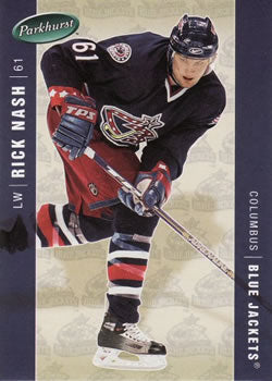 #137 Rick Nash - Columbus Blue Jackets - 2005-06 Parkhurst Hockey